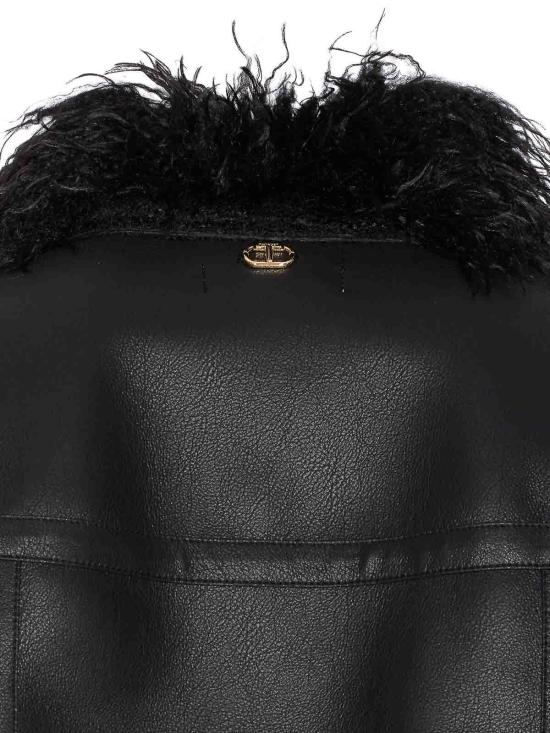  트윈셋 무스탕 252TP241000006 Black - TWINSET