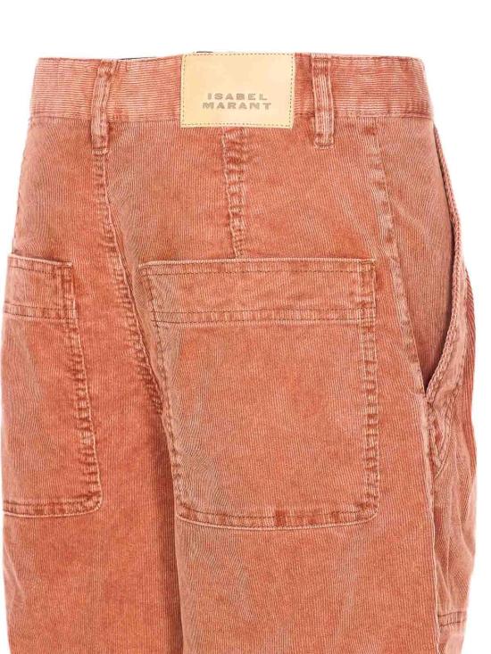  이자벨마랑에뚜왈 스트레이트 팬츠 PA0563FAC1G02E11RU Nude Neutrals - ISABEL MARANT ETOILE