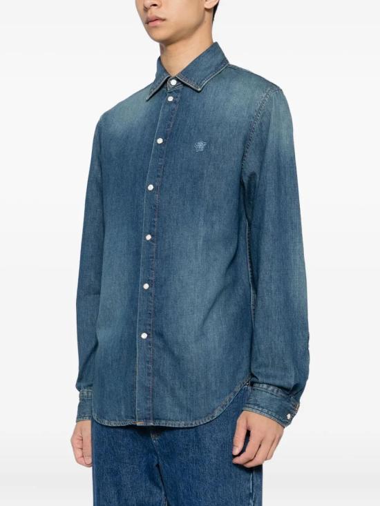 25FW 베르사체 긴팔 셔츠 10207011A15022 1D030 - VERSACE