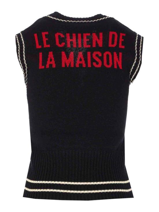  발렌티노 가라바니 베스트 K400P9K3N78 Black - VALENTINO GARAVANI