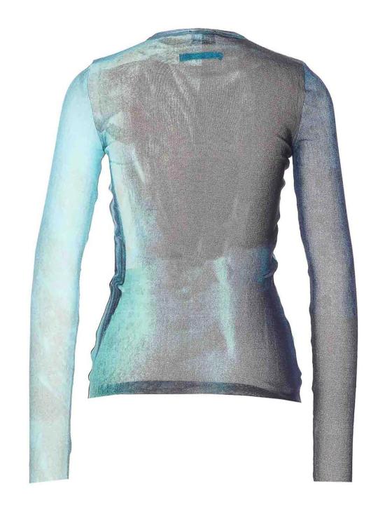 25FW 장 폴 고티에 민소매 티셔츠 TO310M004P5557 Blue - JEAN PAUL GAULTIER