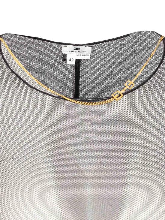  엘리자베타프랜치 민소매 티셔츠 BO01457E2110 Black - ELISABETTA FRANCHI