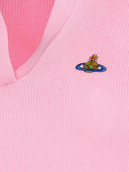 26FW 비비안웨스트우드 폴로 티셔츠 18030040Y001VG401 Nude Neutrals - VIVIENNE WESTWOOD