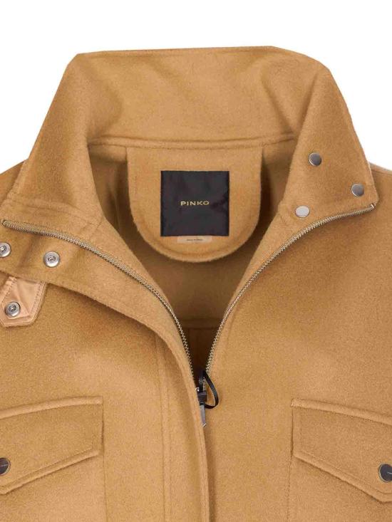 25FW 핑코 숏팬츠 105341A2XMCAM Beige - PINKO