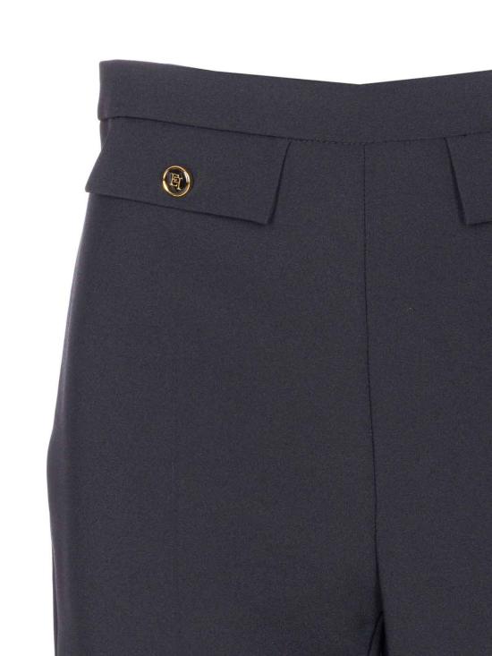 25FW 엘리자베타프랜치 스트레이트 팬츠 PA12056E2110 Black - ELISABETTA FRANCHI