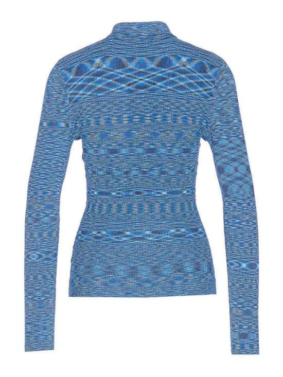  가니 폴로 티셔츠 K2564745 Blue - GANNI