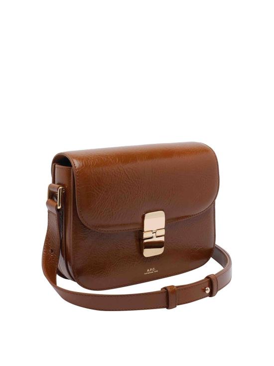 25FW 아페쎄 그레이스 스몰백 PXCCKF61413CAI Brown - A.P.C.