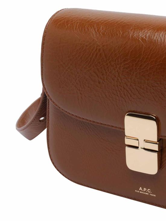 25FW 아페쎄 그레이스 스몰백 PXCCKF61413CAI Brown - A.P.C.