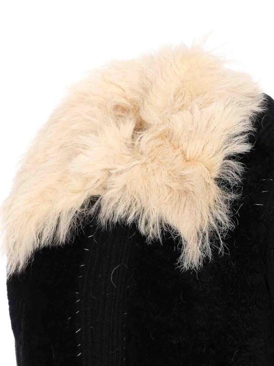 25FW 마르니 무스탕 GIMD0025NQUFWH2700N99 Black - MARNI