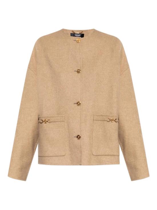 25FW 베르사체 자켓 10203121A15376 BEIGE MELANGE 1KG00