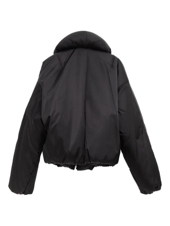 25FW 알라이아 숏패딩 AA9V1163T448B 995 Black - ALAIA