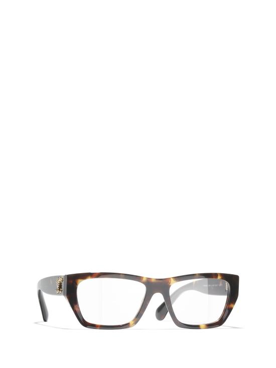 26FW 샤넬 안경 CH3495 1818 NEW EXCLUSIVE HAVANA TWEED - CHANEL