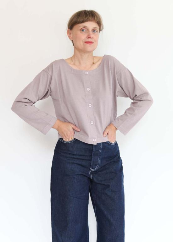  브린 워커 긴팔 티셔츠 긴팔 버튼 셔츠