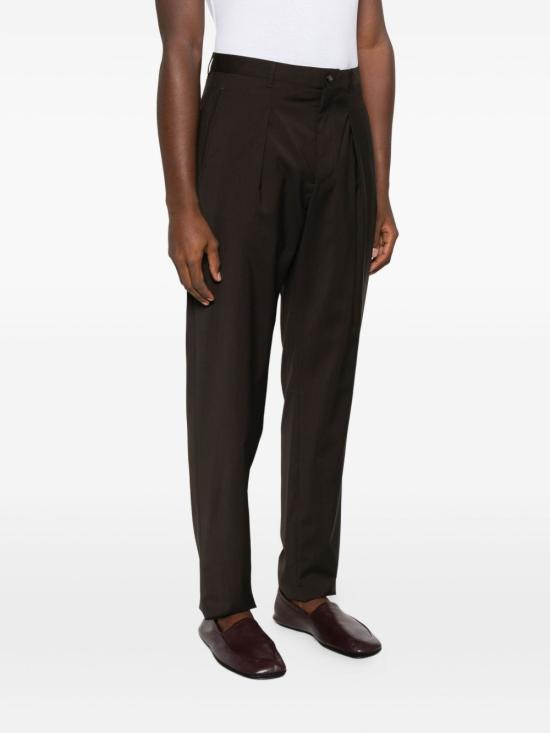 25FW 엠포리오 아르마니 스트레이트 팬츠 EM003583 TE17043U8137 Grey - EMPORIO ARMANI