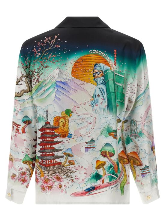 25FW 카사블랑카 셔츠 UAW25SH00603FLOWERS - CASABLANCA