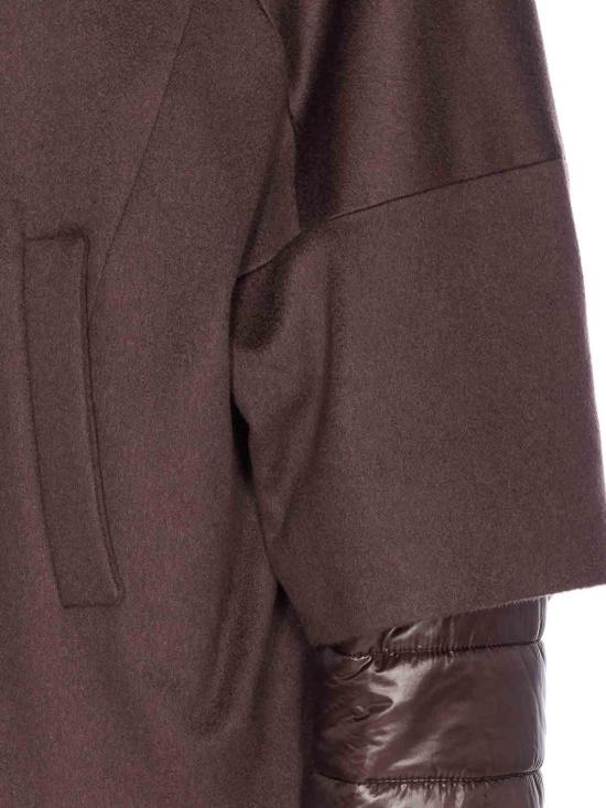  에르노 퓨어 캐시미어 & 울트라라이트 나일론 케이프 GI000334D381268800 Brown - HERNO