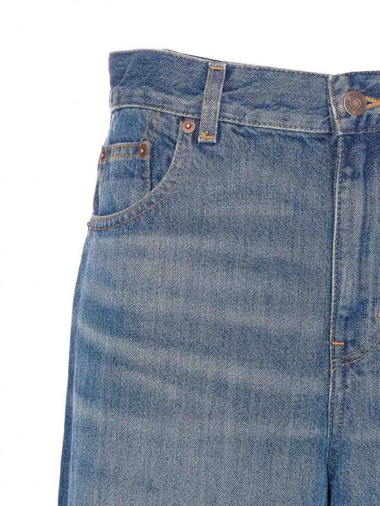 25FW 끌로에 스트레이트 팬츠 24WDP22150402 Blue - CHLOE