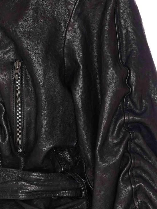  디젤 가죽 자켓 A207410SLCW9XX Black - DIESEL