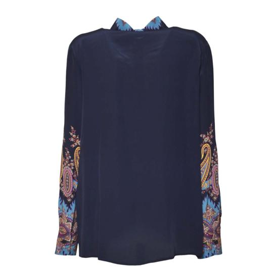 25FW 에트로 블라우스 WRIA0013AKB33 X0886 Blue - ETRO