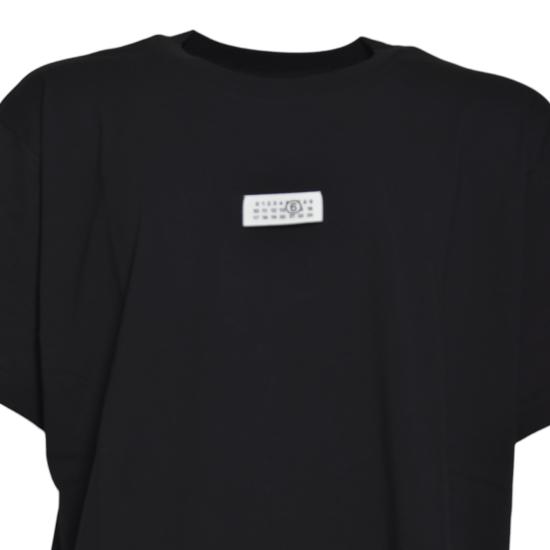 25FW MM6 메종마르지엘라 반팔 티셔츠 SH0GC0032S24312 900 Black - MM6 MAISON MARGIELA