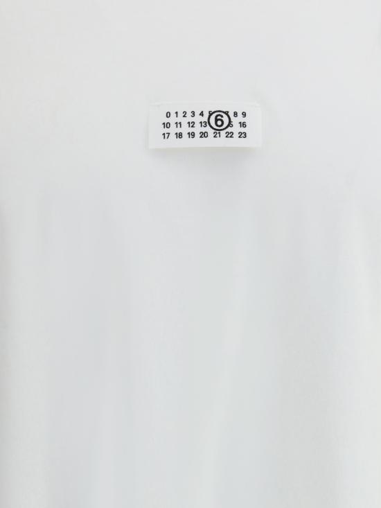 25FW MM6 메종마르지엘라 반팔 티셔츠 SH0GC0032S24312 101 White - MM6 MAISON MARGIELA