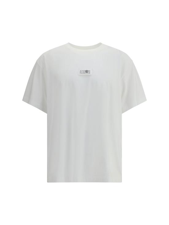25FW MM6 메종마르지엘라 반팔 티셔츠 SH0GC0032S24312 101 White