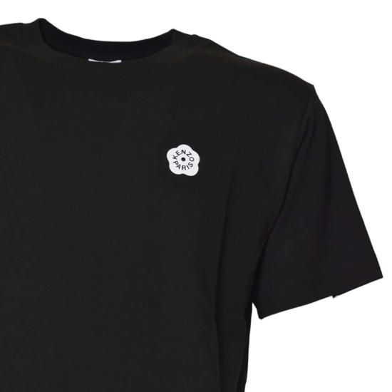 25FW 겐조 반팔 티셔츠 FF55TS2004SG 99J Black - KENZO