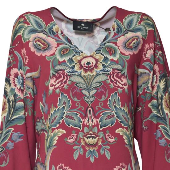 25FW 에트로 미디 원피스 WRHA042799SPD90 X0865 Red - ETRO