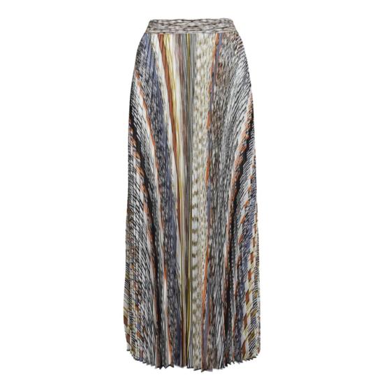 25FW 미소니 미디 스커트 DS25WH0DBK01CR FM147 MultiColour