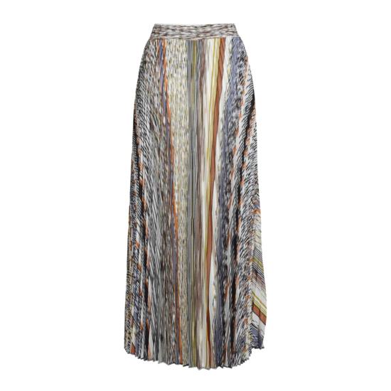 25FW 미소니 미디 스커트 DS25WH0DBK01CR FM147 MultiColour - MISSONI