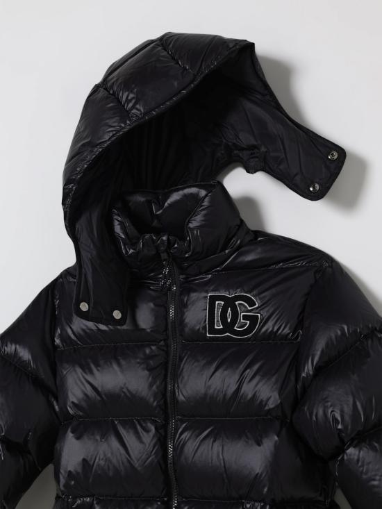 25FW [키즈] 돌체앤가바나 캐주얼 자켓 L4JB6FG7PK1 N0000 Black - DOLCE & GABBANA