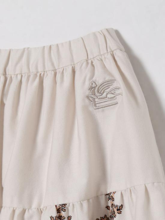 25FW [키즈] 에트로 스커트 GX7A74P0555 107AR Beige - ETRO