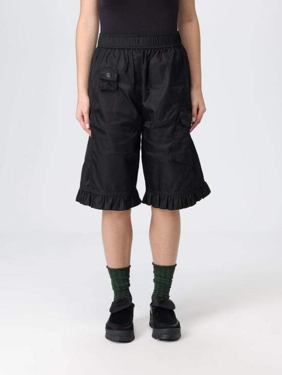 25FW 가니 숏팬츠 W0411 099 Black