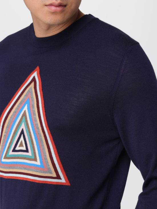 25FW 폴 스미스 스웨터 M1R535ZT02766 49 Blue - PAUL SMITH