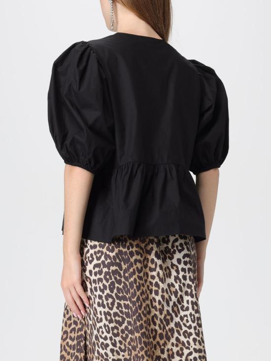 25FW 가니 블라우스 F7364 099 Black - GANNI