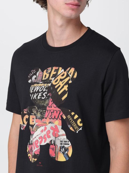 25FW PS 바이 폴스미스 반팔 티셔츠 M2R011RTP5261 79 Black - PS BY PAUL SMITH