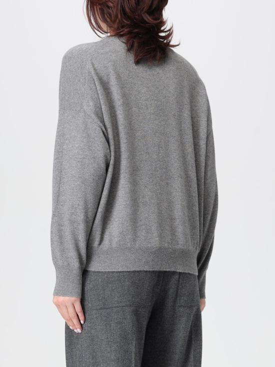 25FW 브루넬로 쿠치넬리 스웨터 M12212600P C074 Grey 1 - BRUNELLO CUCINELLI