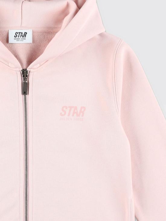 25FW [키즈] 골든구스 풀오버 GKP02485P00224525523 Pink - GOLDEN GOOSE