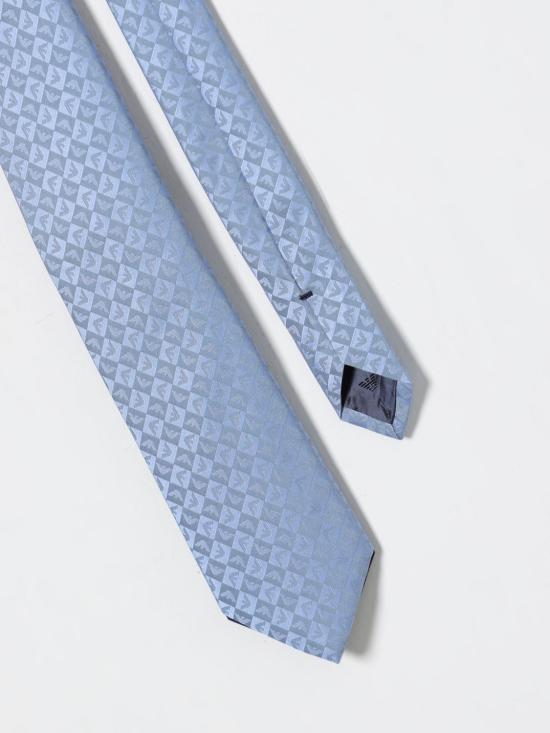 25FW 엠포리오 아르마니 넥타이 3400752R612 20431 Gnawed Blue - EMPORIO ARMANI