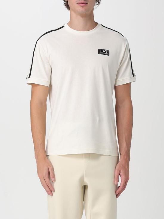 25FW 엠포리오 아르마니 반팔 티셔츠 7M000956AF10375 U1105 Yellow Cream