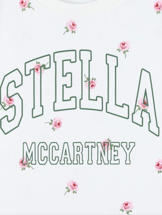 25FW [키즈] 스텔라 맥카트니 티셔츠 TX8C61Z3101 103MC White - STELLA MCCARTNEY