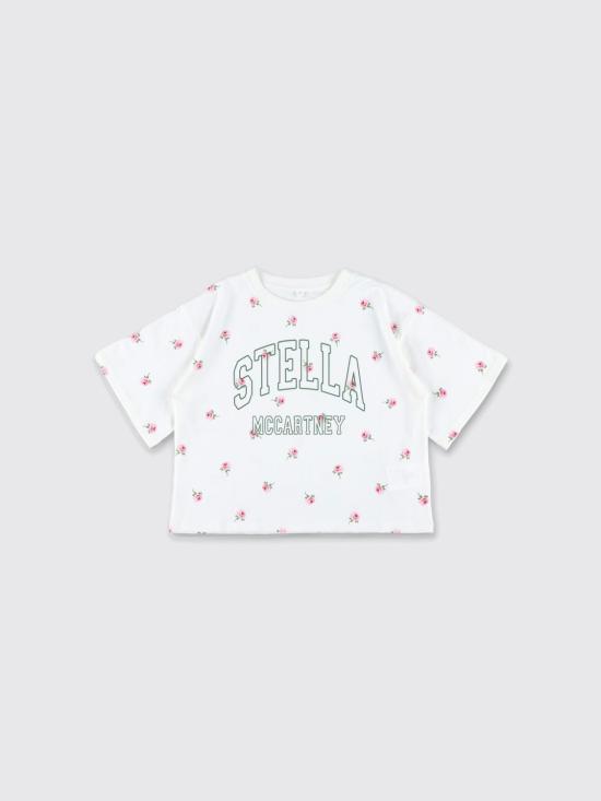 25FW [키즈] 스텔라 맥카트니 티셔츠 TX8C61Z3101 103MC White