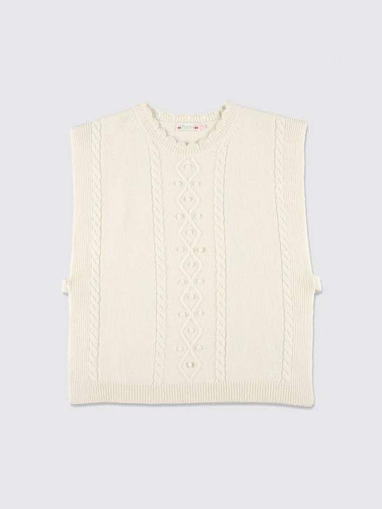 25FW [키즈] 봉쁘앙 풀오버 W05GJUK00029 060 Beige