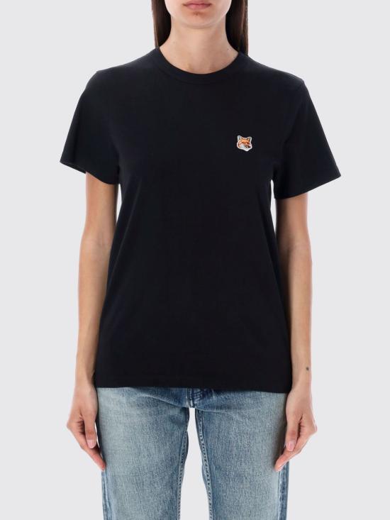 25FW 메종키츠네 반팔 티셔츠 AW00103KJ0005 P199 Black