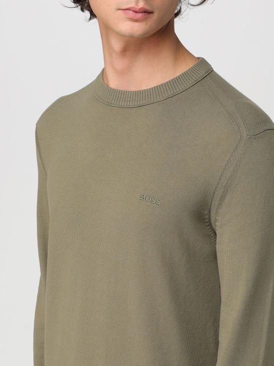 25FW 보스 스웨터 50508766 342 Green - BOSS