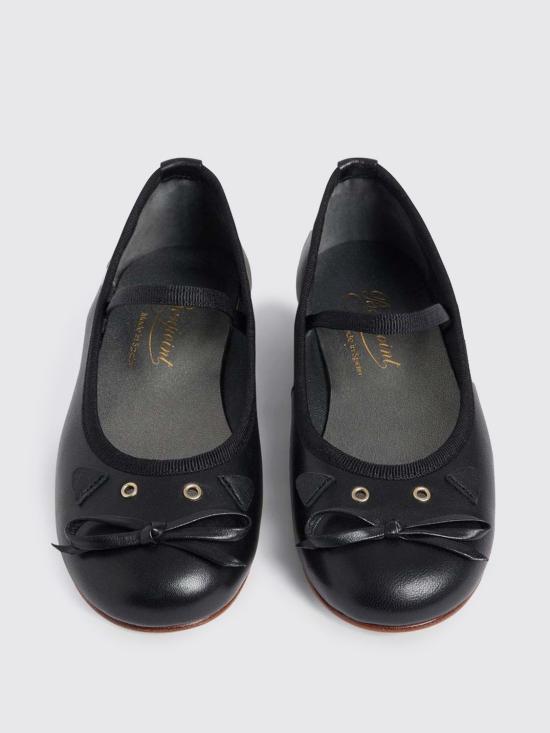 25FW [키즈] 봉쁘앙 슈즈 W05GSOL00009 099 Black - BONPOINT