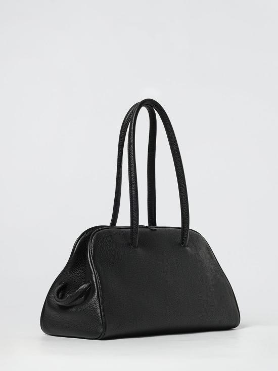 26SS 자크뮈스 투리스모 소프트 볼링백 BAU00417AC03A03 990 Black - JACQUEMUS