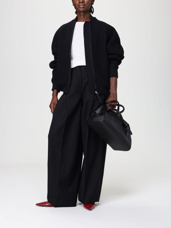 26SS 자크뮈스 투리스모 소프트 볼링백 BAU00417AC03A03 990 Black - JACQUEMUS