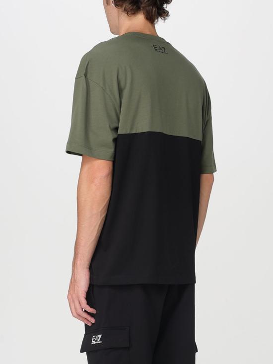 25FW 엠포리오 아르마니 반팔 티셔츠 7M000935AF16548 U8100 Grey - EMPORIO ARMANI