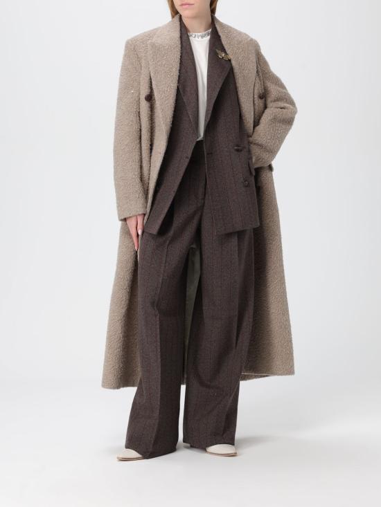 25FW 골든구스 코트 GWP02319P00209160407 Grey - GOLDEN GOOSE